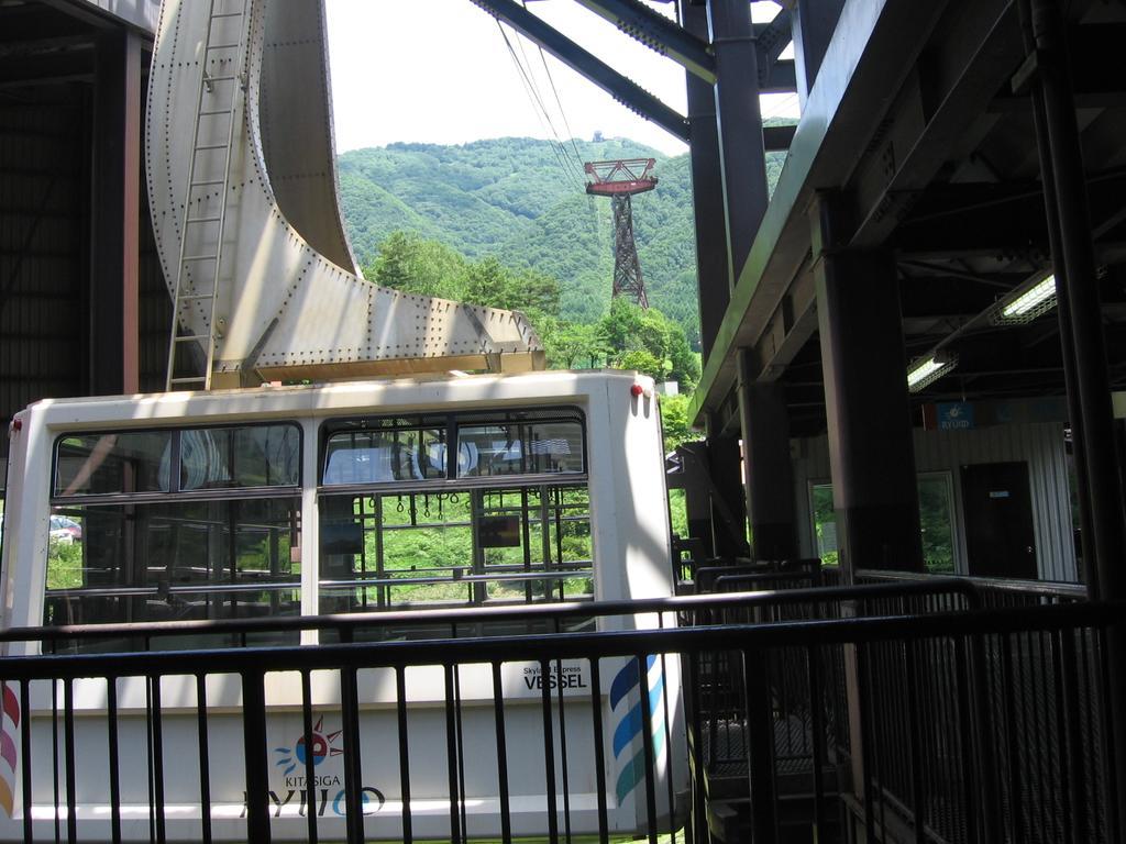 Yudanaka Yasuragi Hotell Yamanouchi  Exteriör bild